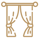 bedroom curtains